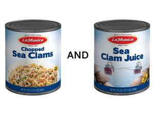 Variety Pack - Chopped Clams and Clam Juice