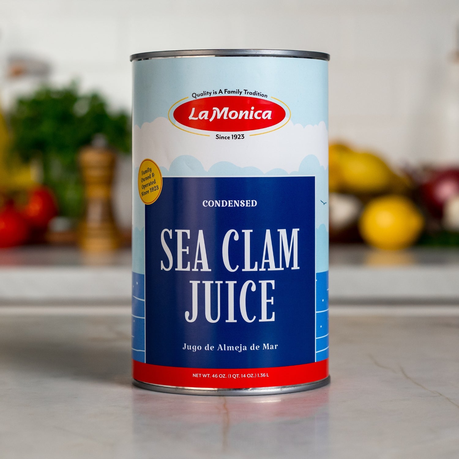 LaMonica Sea Clam Juice 46 oz