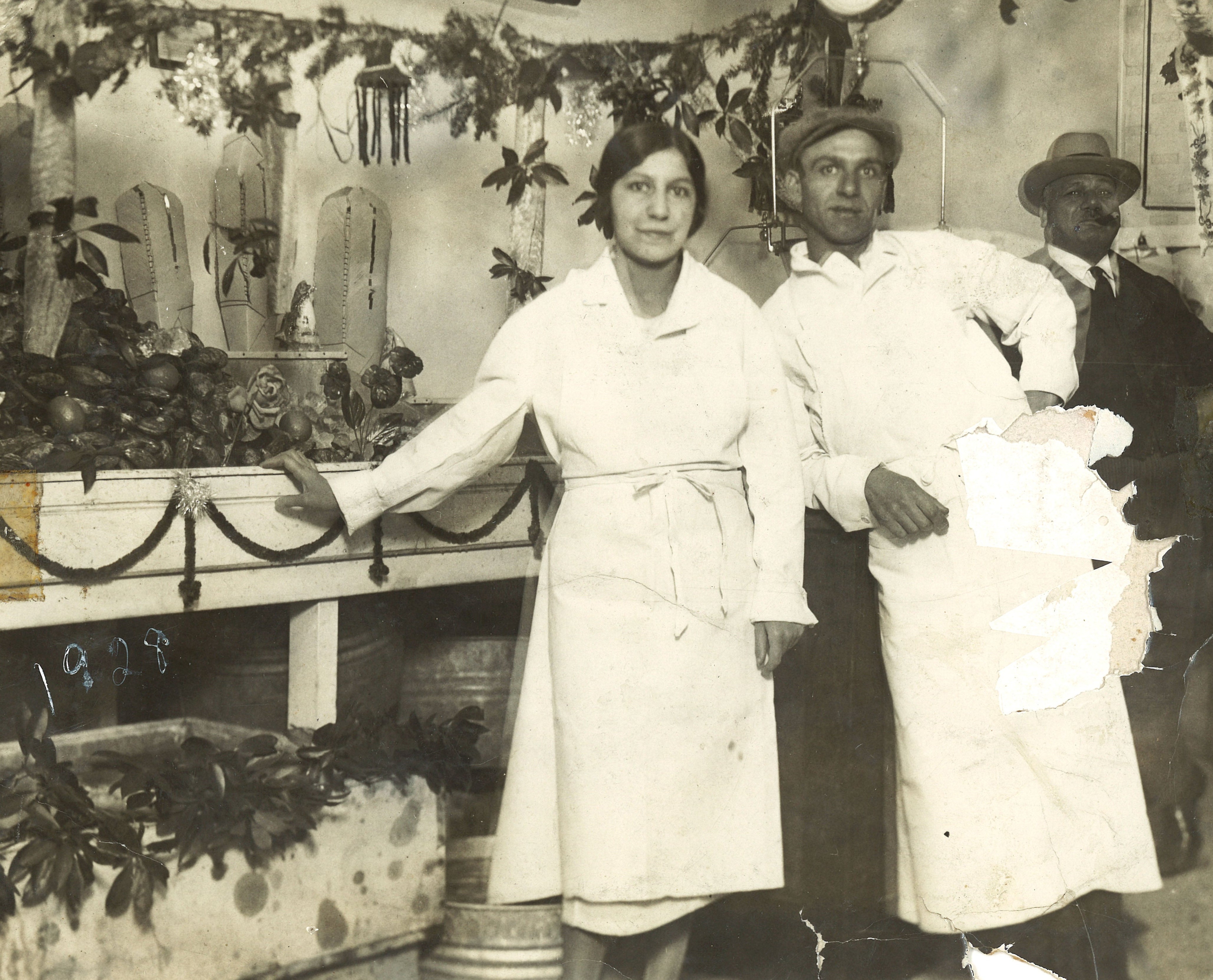 Old photo of LaMonica family