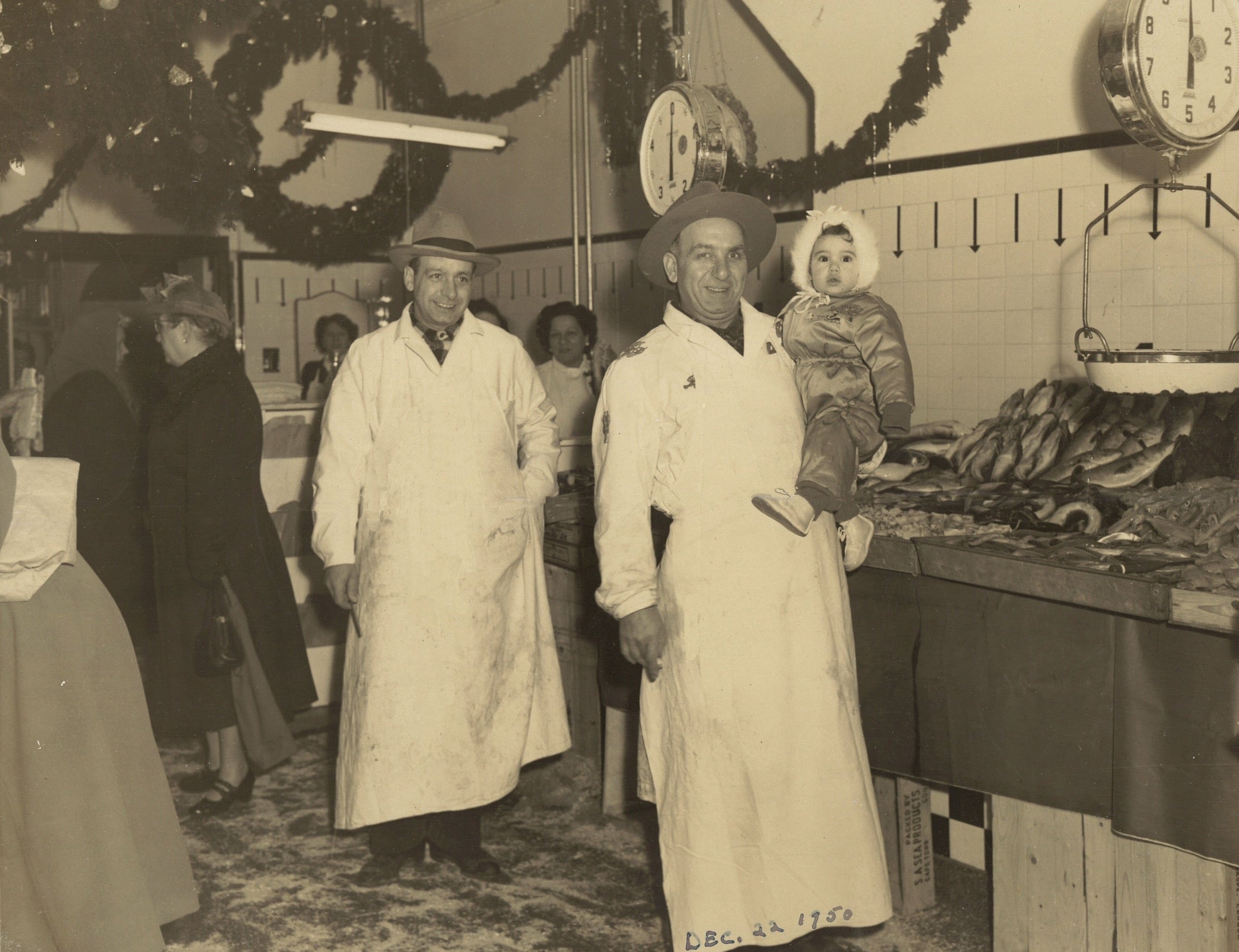 Old photo of LaMonica family