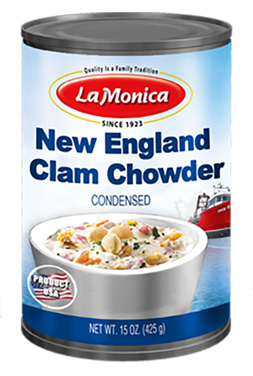 LaMonica New England Clam Chowder 15 oz