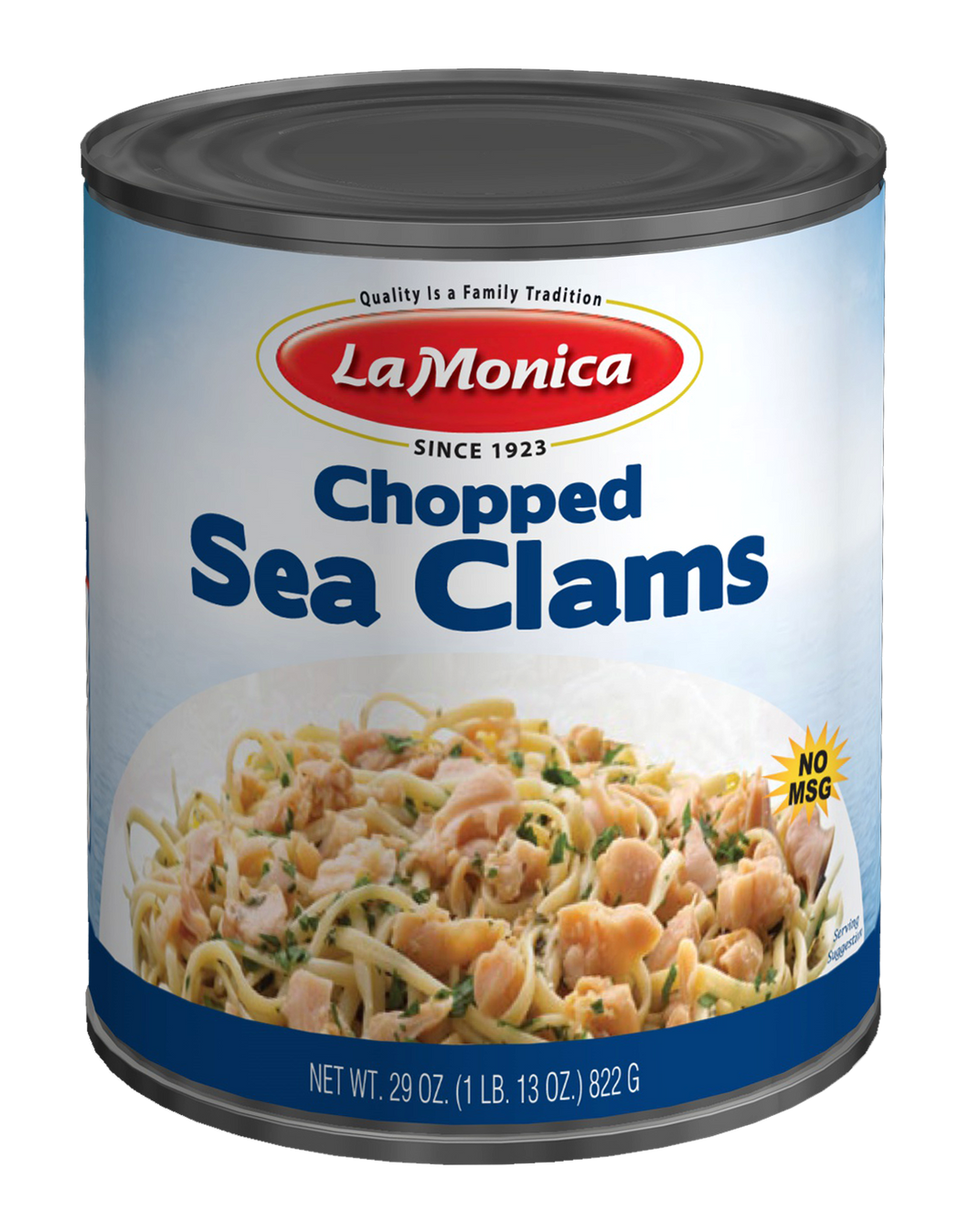 LaMonica Chopped Sea Clams 29 oz