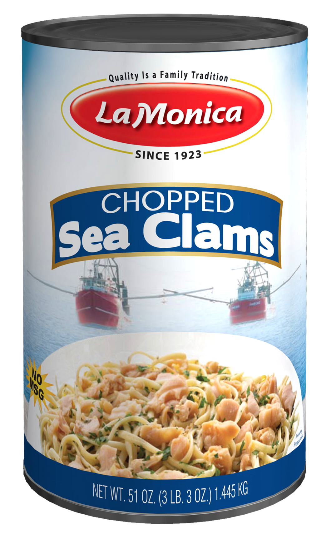 LaMonica Chopped Sea Clams 51 oz