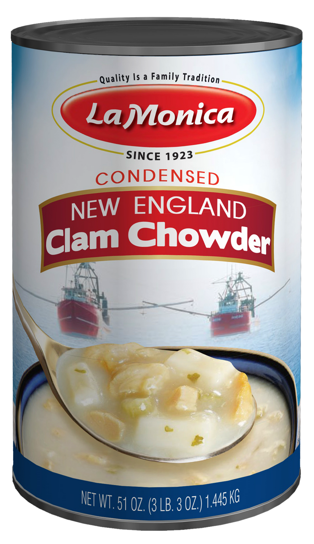 LaMonica New England Clam Chowder 51 oz – LaMonica Fine Foods LaMonica New England Clam Chowder 51 oz – LaMonica Fine Foods