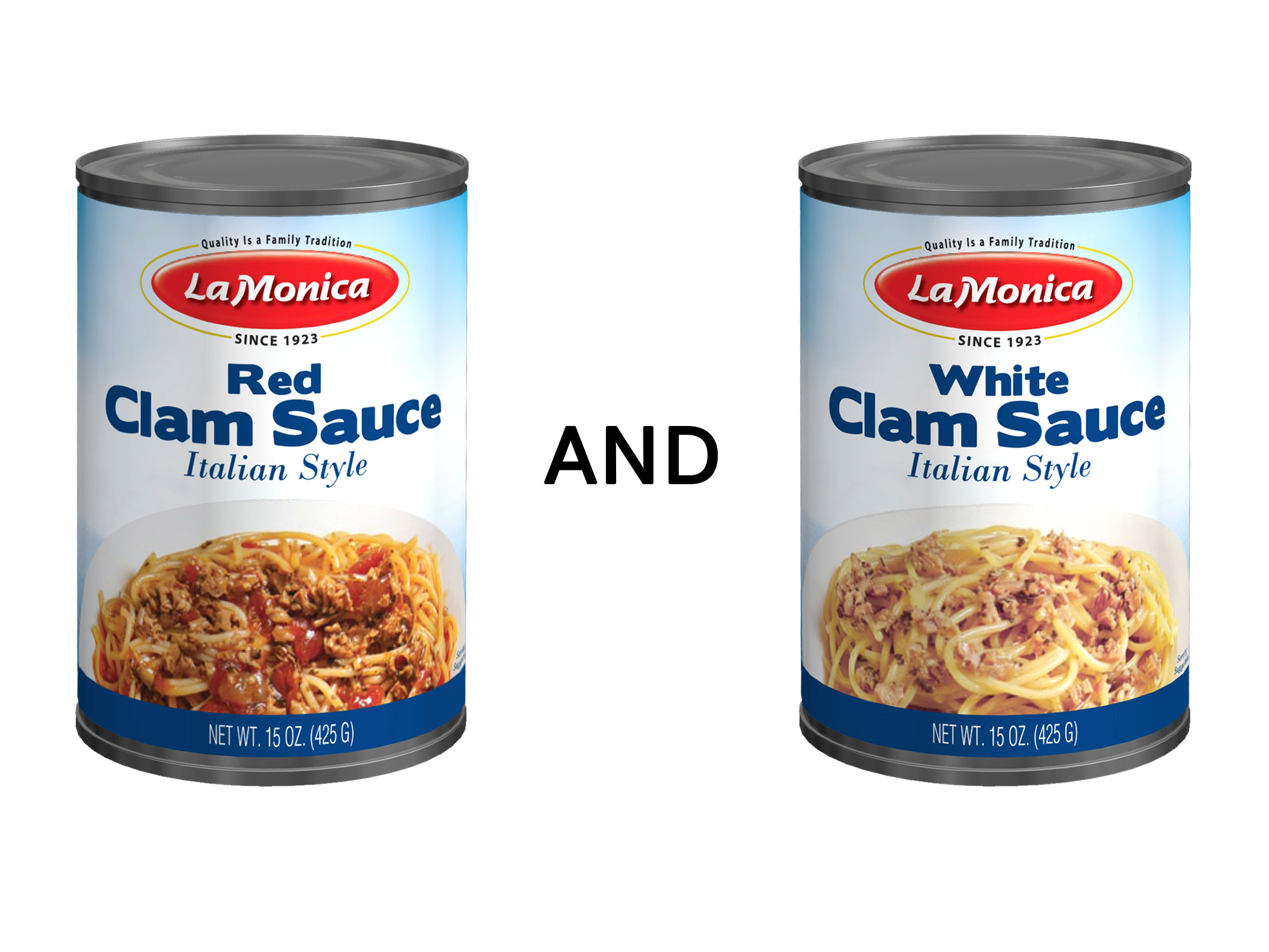 LaMonica Red Clam Sauce 15 oz – LaMonica Fine Foods